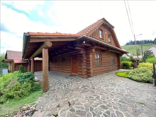 Prodej srubového domu 5kk, 158 m2 s pozemkem 475 m2, Staškov, Slovenská republika